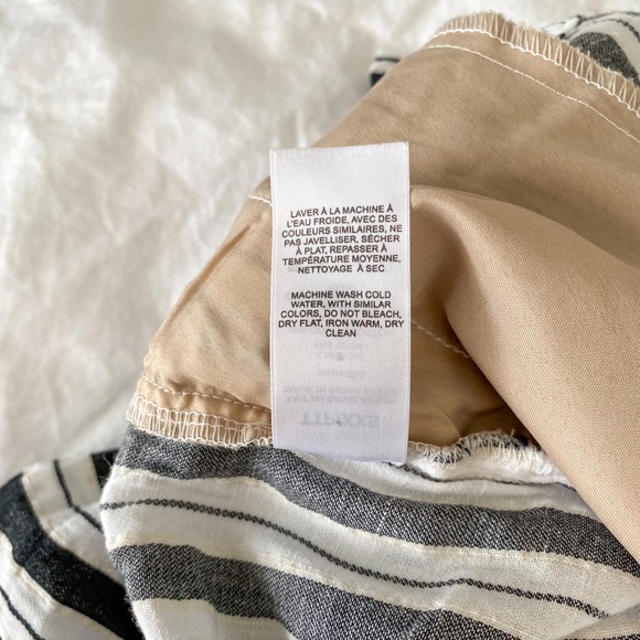 2/$40💜 CLOSET CLEAN OUT: Dynamite linen striped shorts with belt - Picture 9 of 9